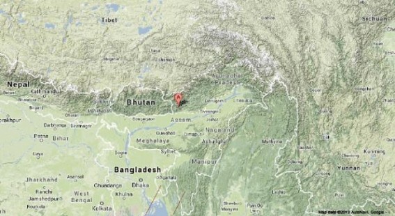 Fresh earth quake in Arunachal Pradesh spreads panic across Tripura Fresh earth quake in Arunachal Pradesh spreads panic across Tripura